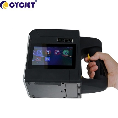Large Format Handheld Inkjet Printer 6000mAh Gun Carton Wooden Plastic
