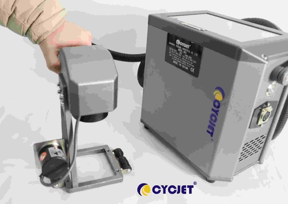 1064nm Fiber Type Coding And Marking Machine Semi Automatic