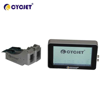 TIJ Online Inkjet Printing Coding Machine 50mm Untuk Label Botol Kotak Pipa