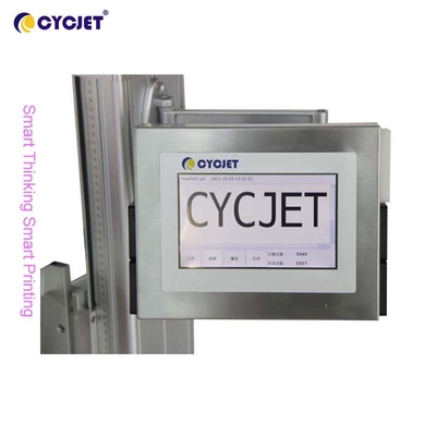C700 Mesin Cetak Inkjet Logo Karakter Besar 40m / Min 60mm Kecepatan Tinggi