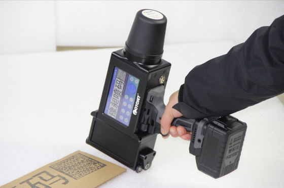 Kothak Kardus Printer Inkjet Karakter Besar Printer 80mm Logo Teks Pencetakan manual