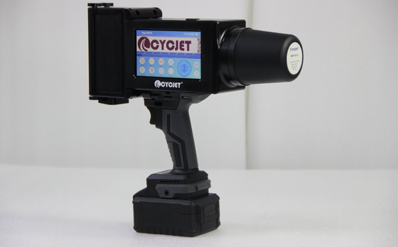 Printer Inkjet Karakter Besar Portable Box Kayu Max 50mm Mencetak Nomor Teks