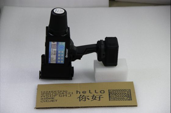 Printer Inkjet Ukuran Besar Industri 50mm Metal Cardboard Merek Logo Pencetakan