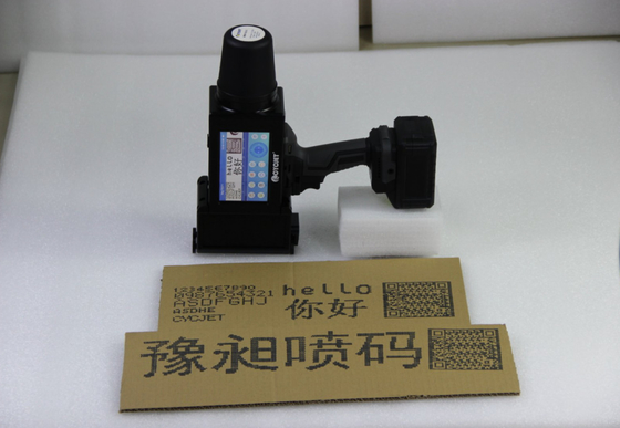 Mesin Pencetakan Karton Handheld Karakter Besar Untuk Pencetakan Logo