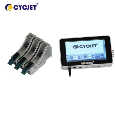 3 Kepala Batch Coding Printer Inkjet Tinggi 37mm CYCJET Printer Inkjet Resolusi Tinggi