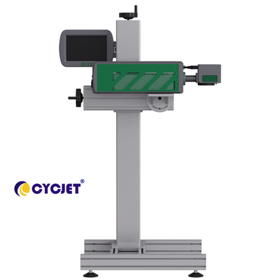 Mesin Penandaan Laser Terbang CYCJET LC30F Untuk Penanda Tanggal Botol Kaca